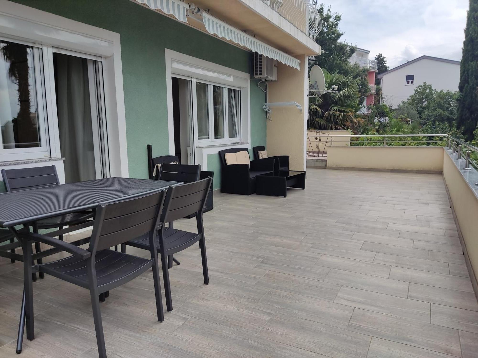 Superior, Vorgesetzter Apartments Palma 2 Badezimmer, Sandy Beach Sea View Crikvenica Exteriér fotografie